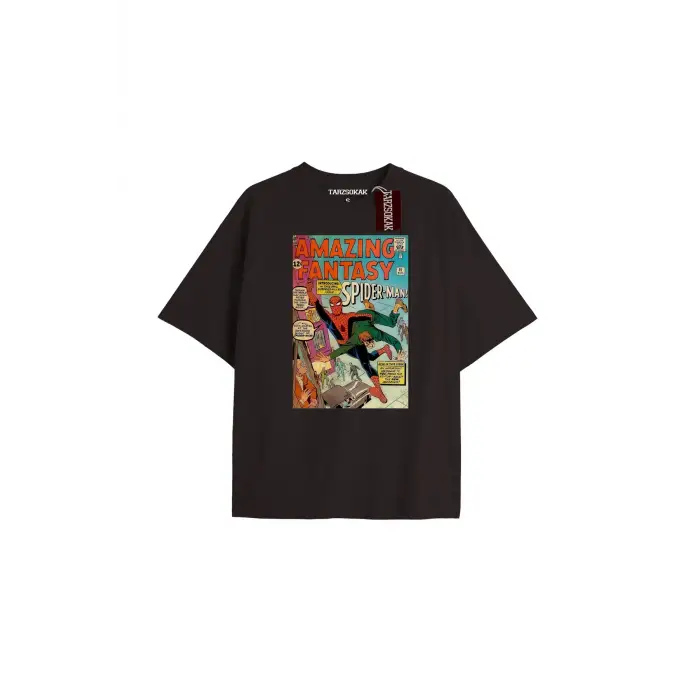 Spider-Man Gazete baskı Model No Way Home Tshirt