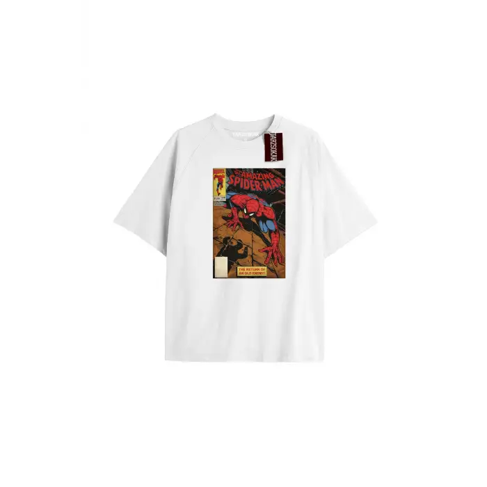 Spider-Man Gazete baskı Model No Way Home Tshirt