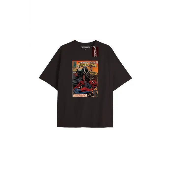 Spider-Man Gazete baskı Model No Way Home Tshirt