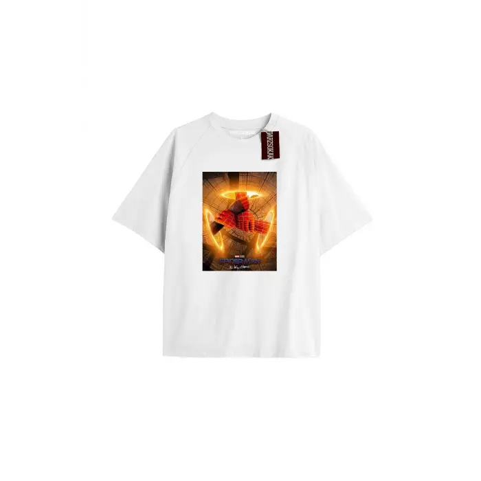 Spider-Man Gazete baskı Model No Way Home Tshirt