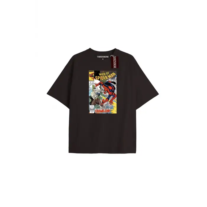 Spider-Man Gazete baskı Model No Way Home Tshirt