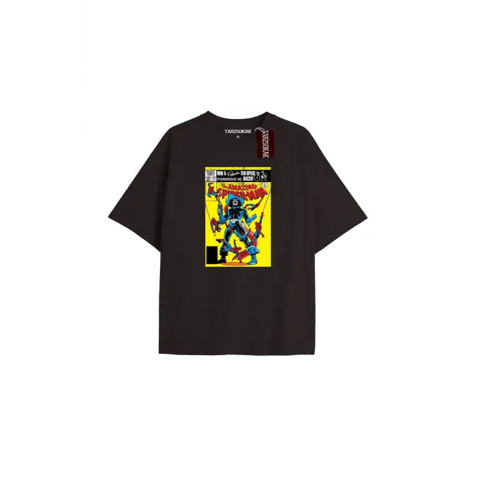 Spider-Man Gazete baskı Model No Way Home Tshirt