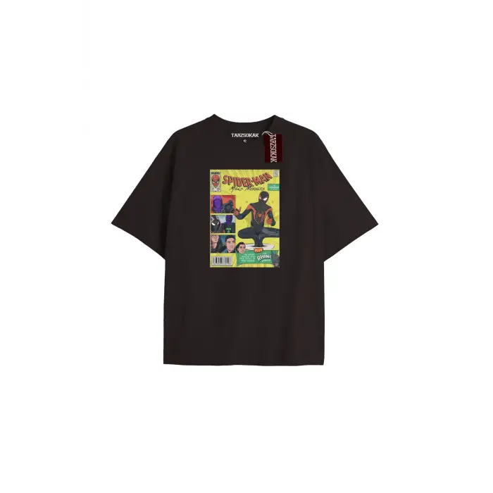 Spider-Man Gazete baskı Model No Way Home Tshirt
