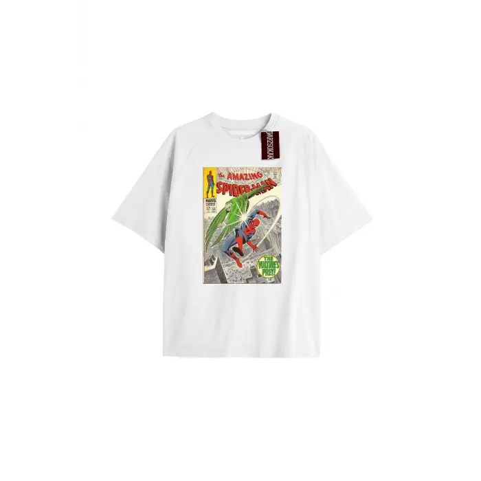 Spider-Man Gazete baskı Model No Way Home Tshirt
