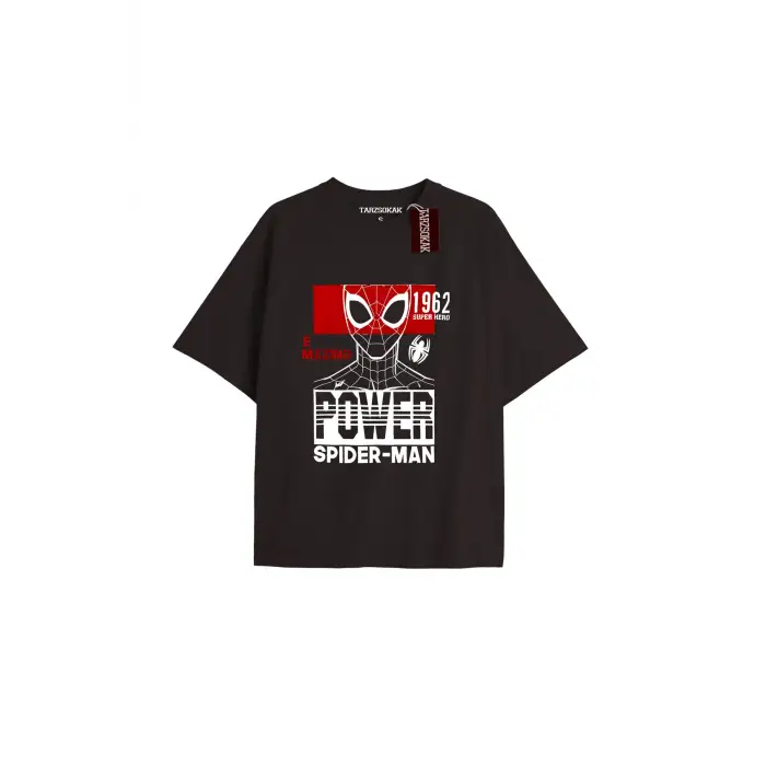 Spider-Man Gazete baskı Model No Way Home Tshirt