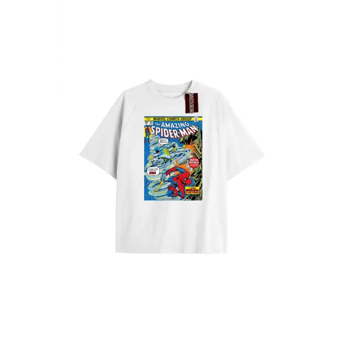 Spider-Man Gazete baskı Model No Way Home Tshirt