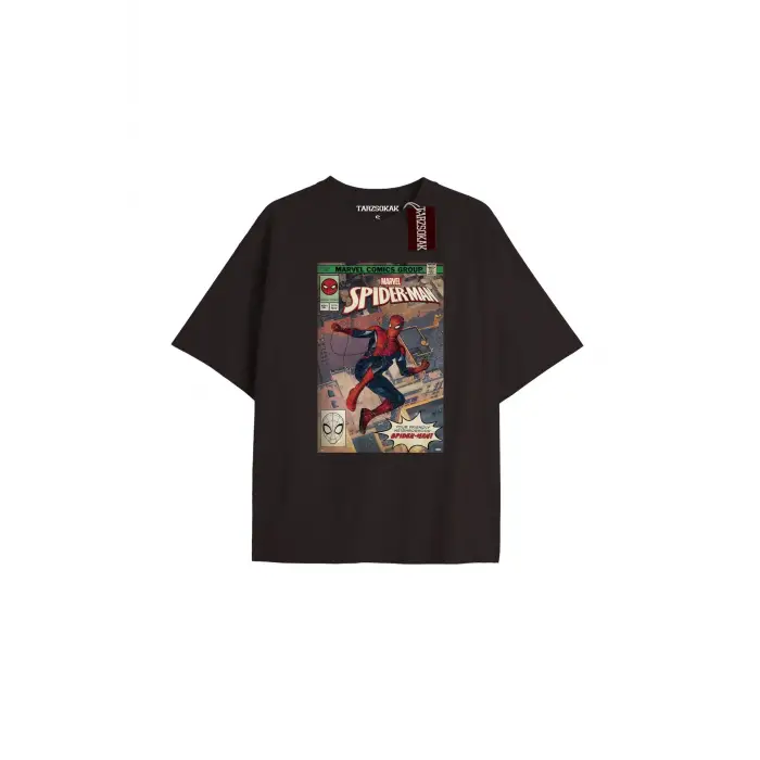 Spider-Man Gazete baskı Model No Way Home Tshirt