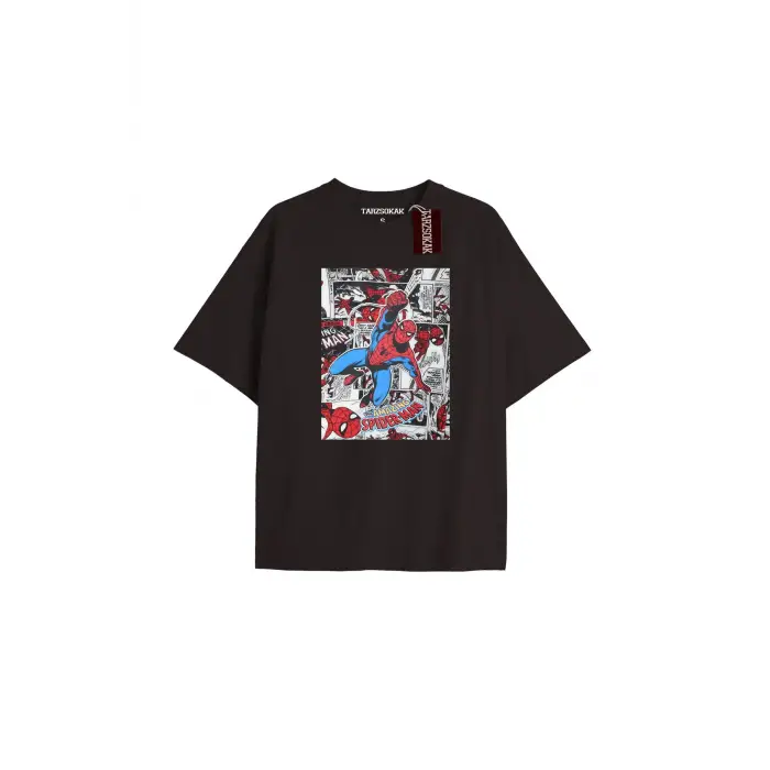 Spider-Man Gazete baskı Model No Way Home Tshirt