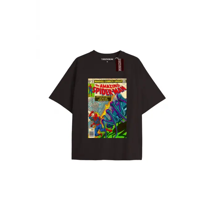 Spider-Man Gazete baskı Model No Way Home Tshirt