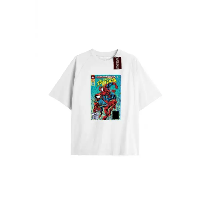 Spider-Man Gazete baskı Model No Way Home Tshirt