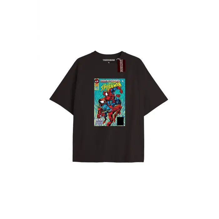 Spider-Man Gazete baskı Model No Way Home Tshirt