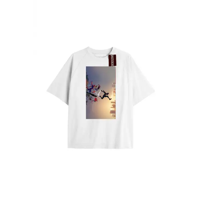 Spider-Man Gazete baskı Model No Way Home Tshirt