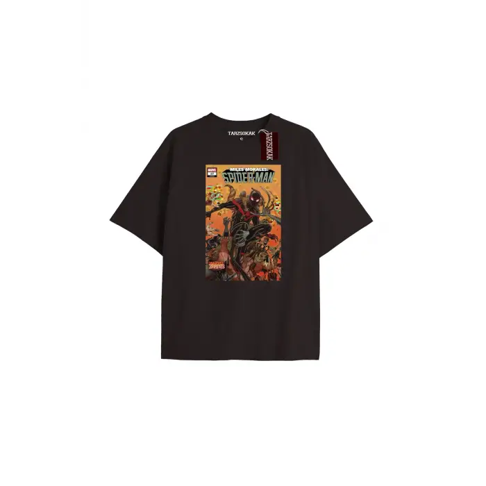 Spider-Man Gazete baskı Model No Way Home Tshirt