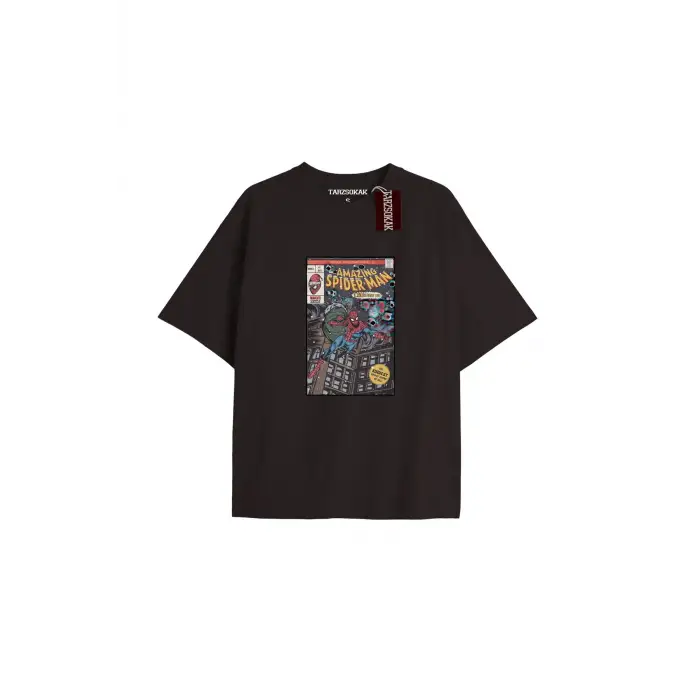 Spider-Man Gazete baskı Model No Way Home Tshirt