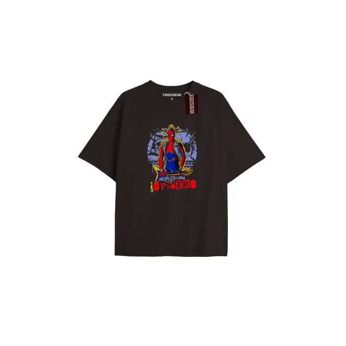 Spider-Man Gazete baskı Model No Way Home Tshirt