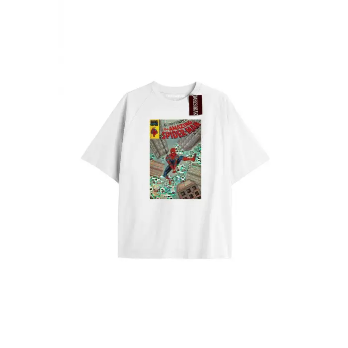 Spider-Man Gazete baskı Model No Way Home Tshirt