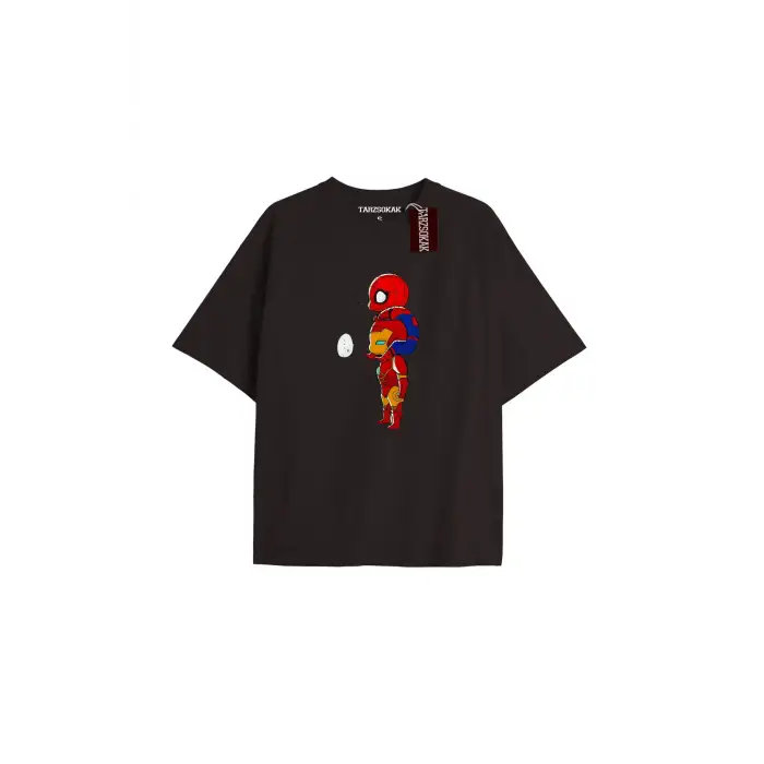 Spider-Man Gazete baskı Model No Way Home Tshirt