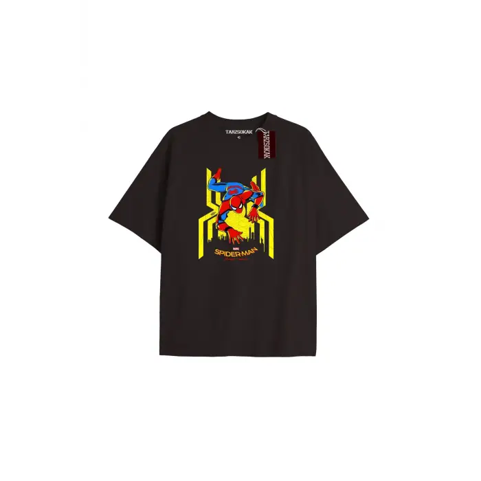Spider-Man Gazete baskı Model No Way Home Tshirt