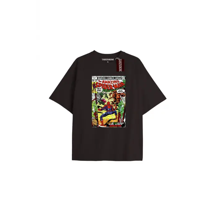 Spider-Man Gazete baskı Model No Way Home Tshirt