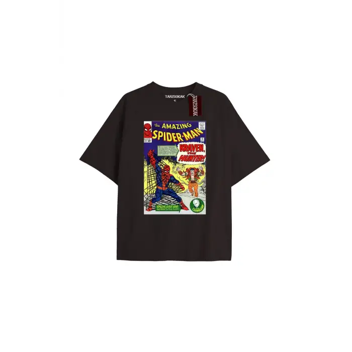 Spider-Man Gazete baskı Model No Way Home Tshirt