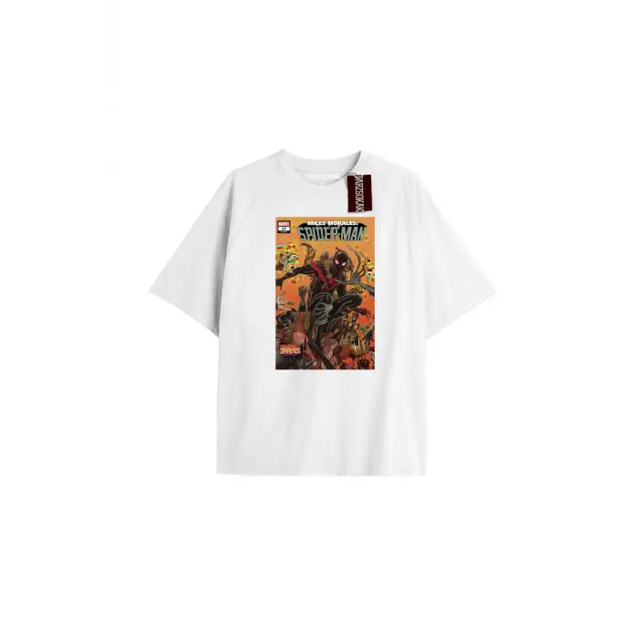 Spider-Man Gazete baskı Model No Way Home Tshirt