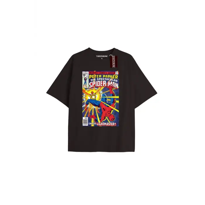 Spider-Man Gazete baskı Model No Way Home Tshirt