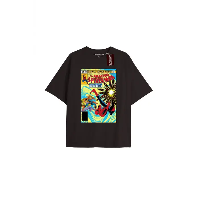 Spider-Man Gazete baskı Model No Way Home Tshirt