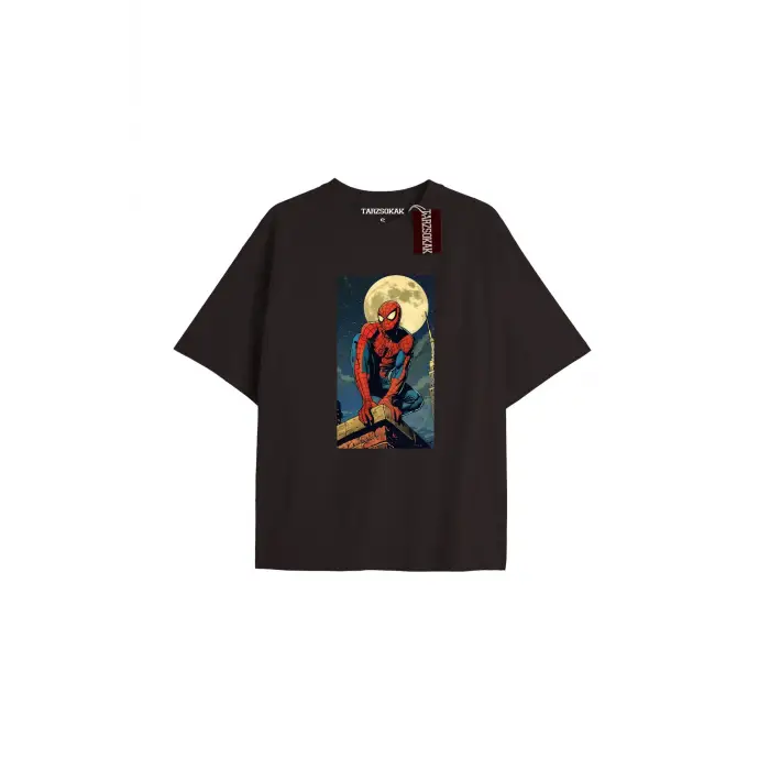 Spider-Man Gazete baskı Model No Way Home Tshirt