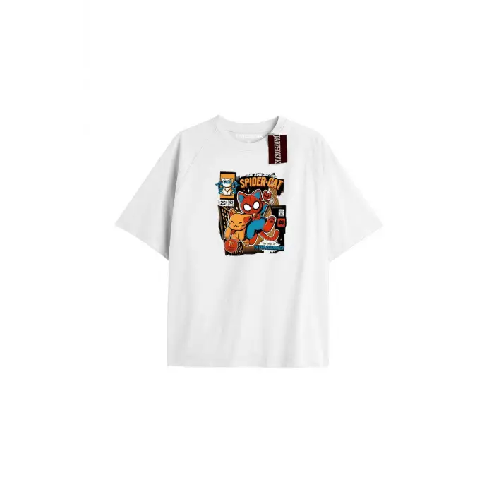 Spider-Man Gazete baskı Model No Way Home Tshirt