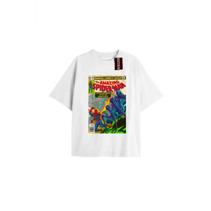 Spider-Man Gazete baskı Model No Way Home Tshirt