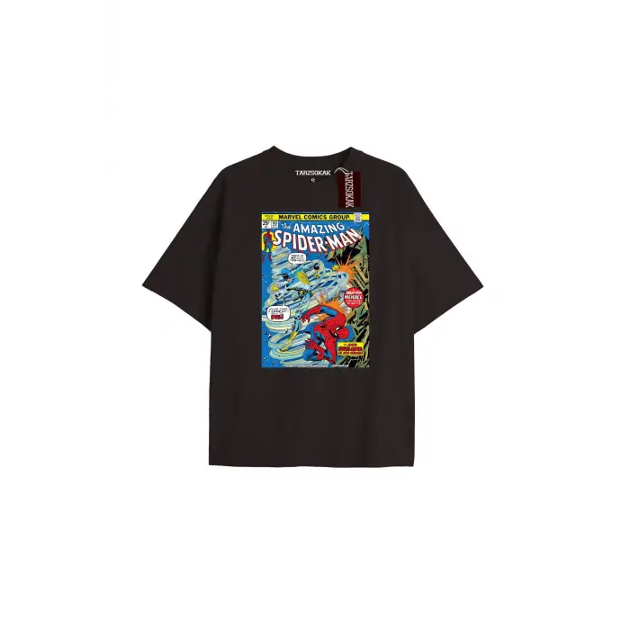 Spider-Man Gazete baskı Model No Way Home Tshirt