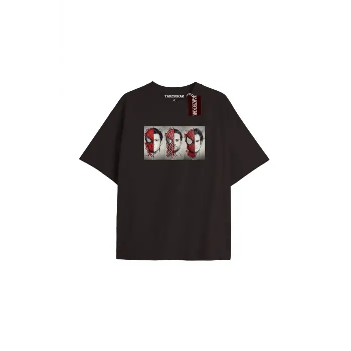 Spider-Man Gazete baskı Model No Way Home Tshirt