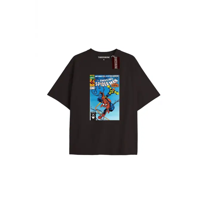 Spider-Man Gazete baskı Model No Way Home Tshirt