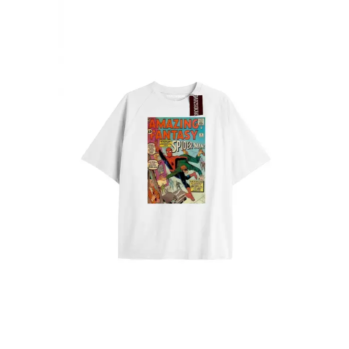 Spider-Man Gazete baskı Model No Way Home Tshirt