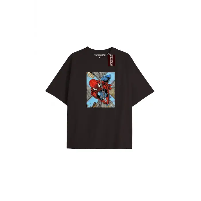 Spider-Man Gazete baskı Model No Way Home Tshirt
