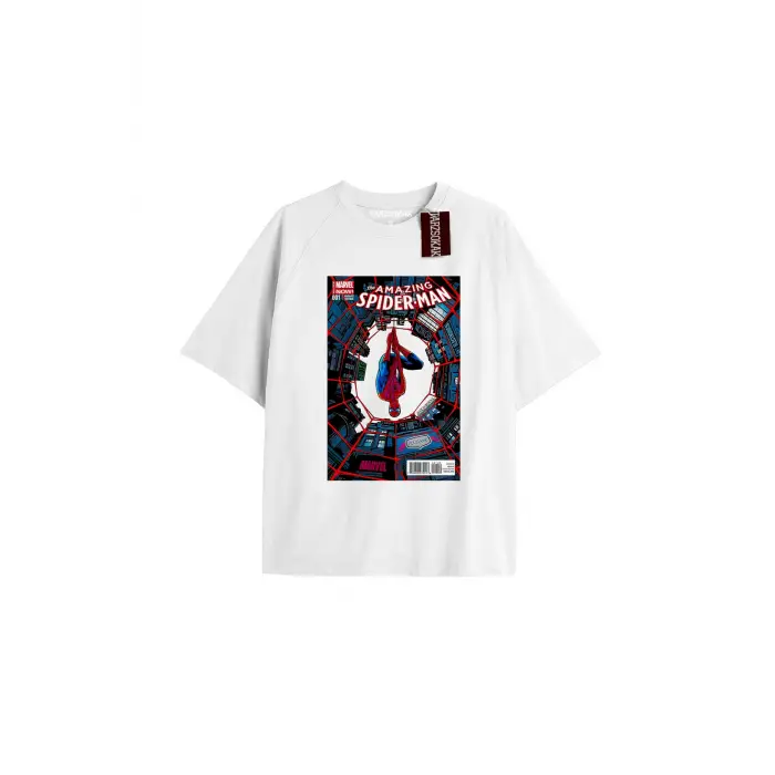 Spider-Man Gazete baskı Model No Way Home Tshirt