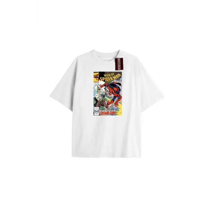 Spider-Man Gazete baskı Model No Way Home Tshirt