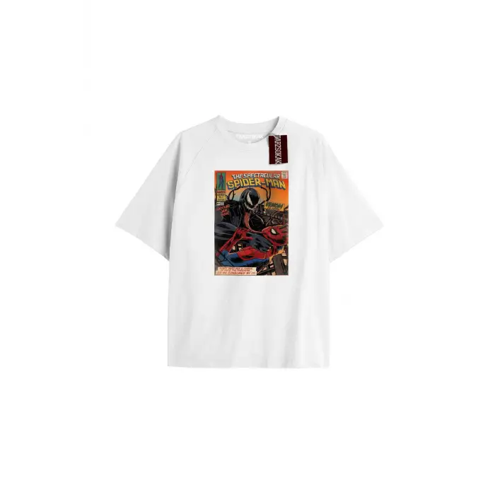 Spider-Man Gazete baskı Model No Way Home Tshirt