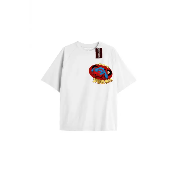 Spider-Man Gazete baskı Model No Way Home Tshirt