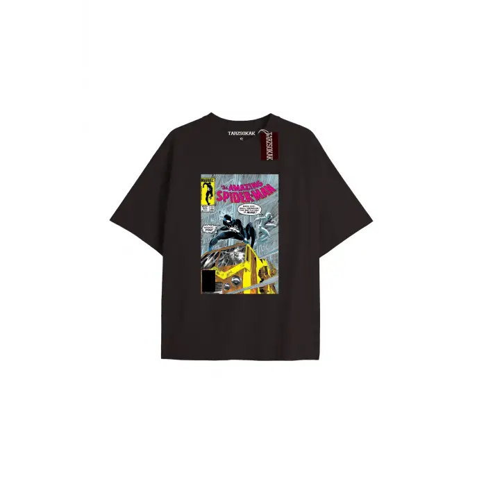 Spider-Man Gazete baskı Model No Way Home Tshirt