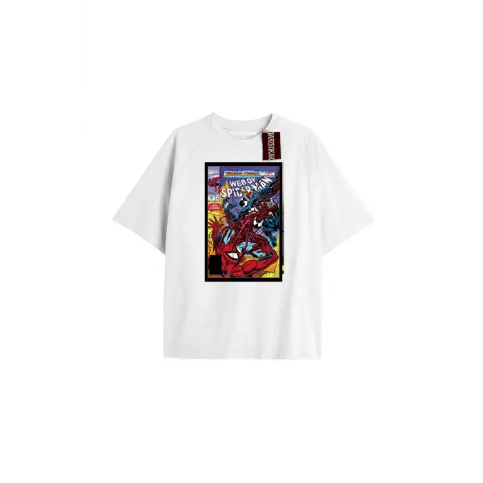 Spider-Man Gazete baskı Model No Way Home Tshirt