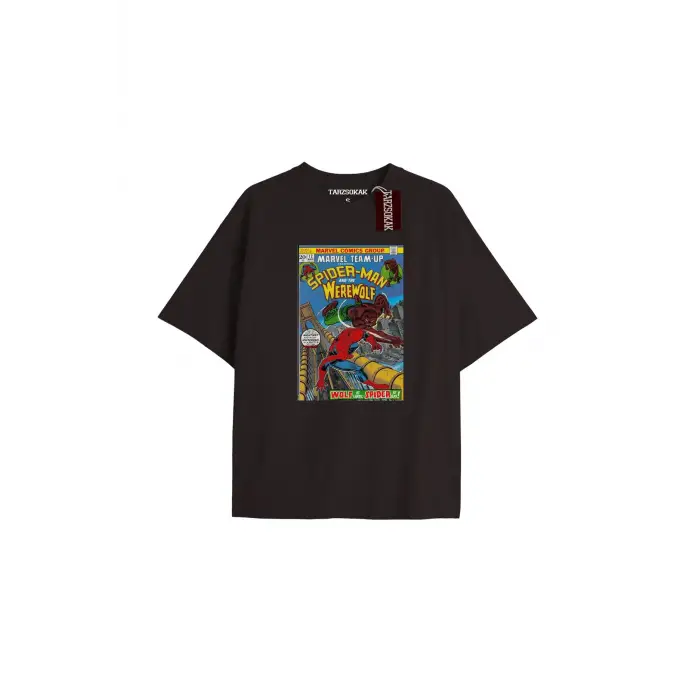 Spider-Man Gazete baskı Model No Way Home Tshirt