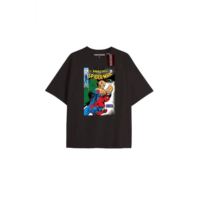 Spider-Man Gazete baskı Model No Way Home Tshirt