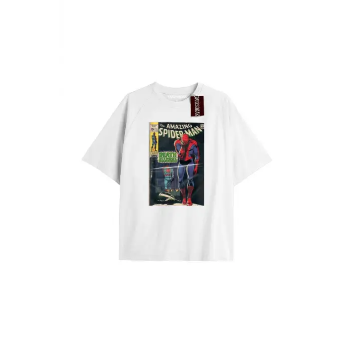 Spider-Man Gazete baskı Model No Way Home Tshirt