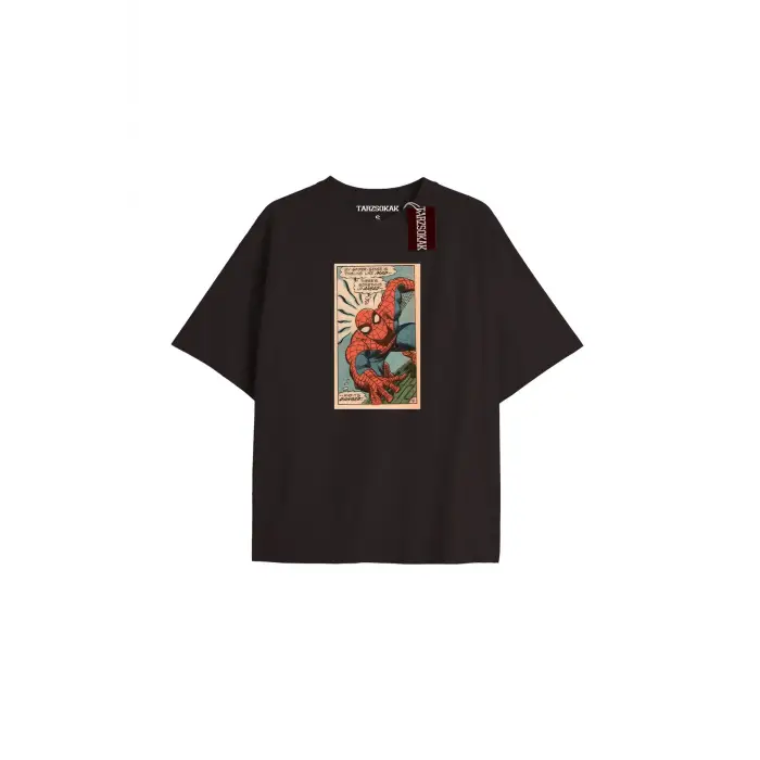 Spider-Man Gazete baskı Model No Way Home Tshirt