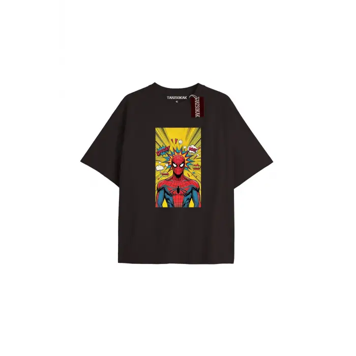 Spider-Man Gazete baskı Model No Way Home Tshirt