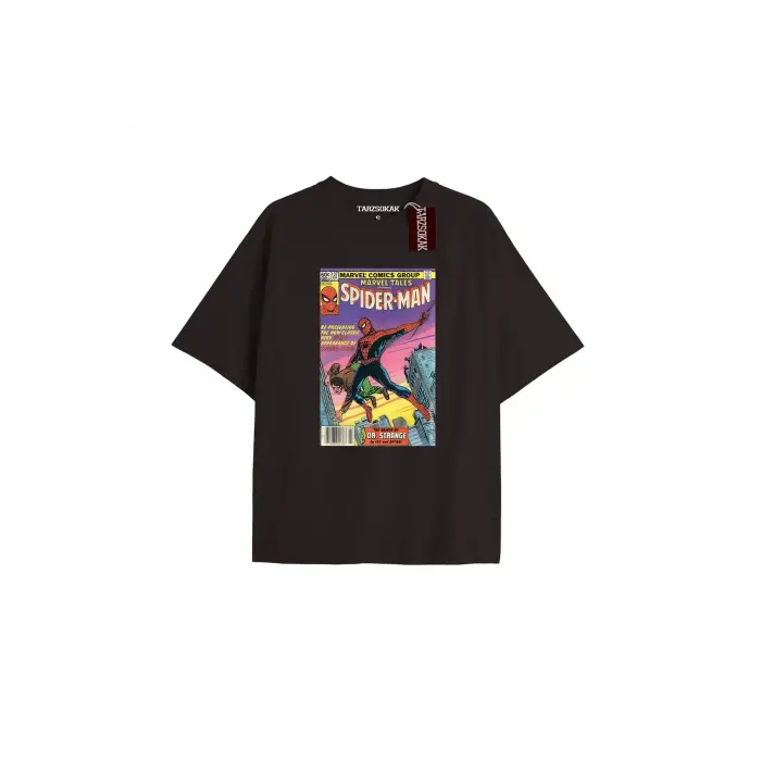 Spider-Man Gazete baskı Model No Way Home Tshirt