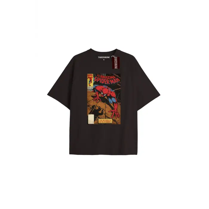 Spider-Man Gazete baskı Model No Way Home Tshirt