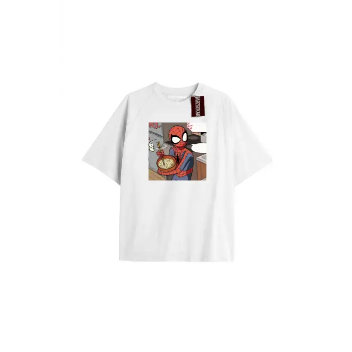 Spider-Man Gazete baskı Model No Way Home Tshirt
