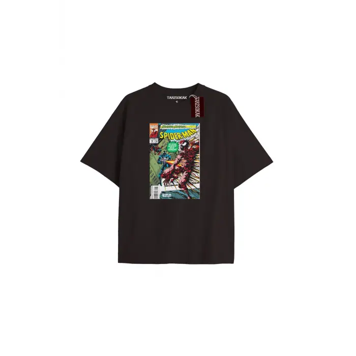 Spider-Man Gazete baskı Model No Way Home Tshirt